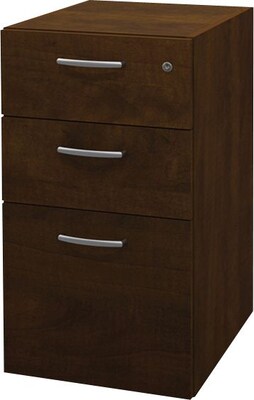 Bestar® Pro Biz Collections in Chocolate, Pedestal