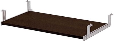 Bestar® Pro Biz Collections Keyboard Shelf, Chocolate Brown (100830-1169)