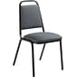 Offices to Go Fabric Upholstery Stacking Chair, Gray, 2/Pk (OTG11934QL11)