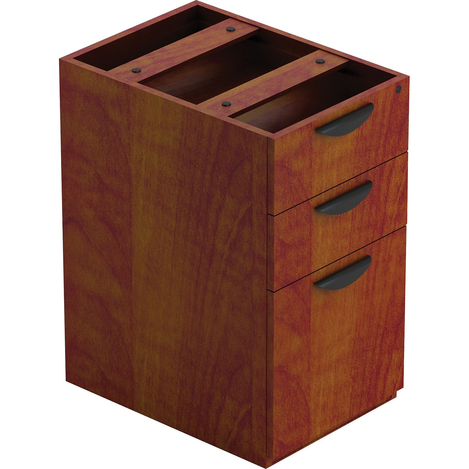 Offices To Go Furniture Collection Pedestal File, Box/Box/File, American Dark Cherry (TDSL22BBFADC)
