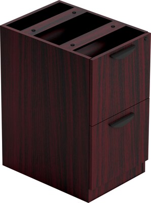 Offices To Go® Superior File Pedestal, American Mahogany (TDSL22FFAML0)