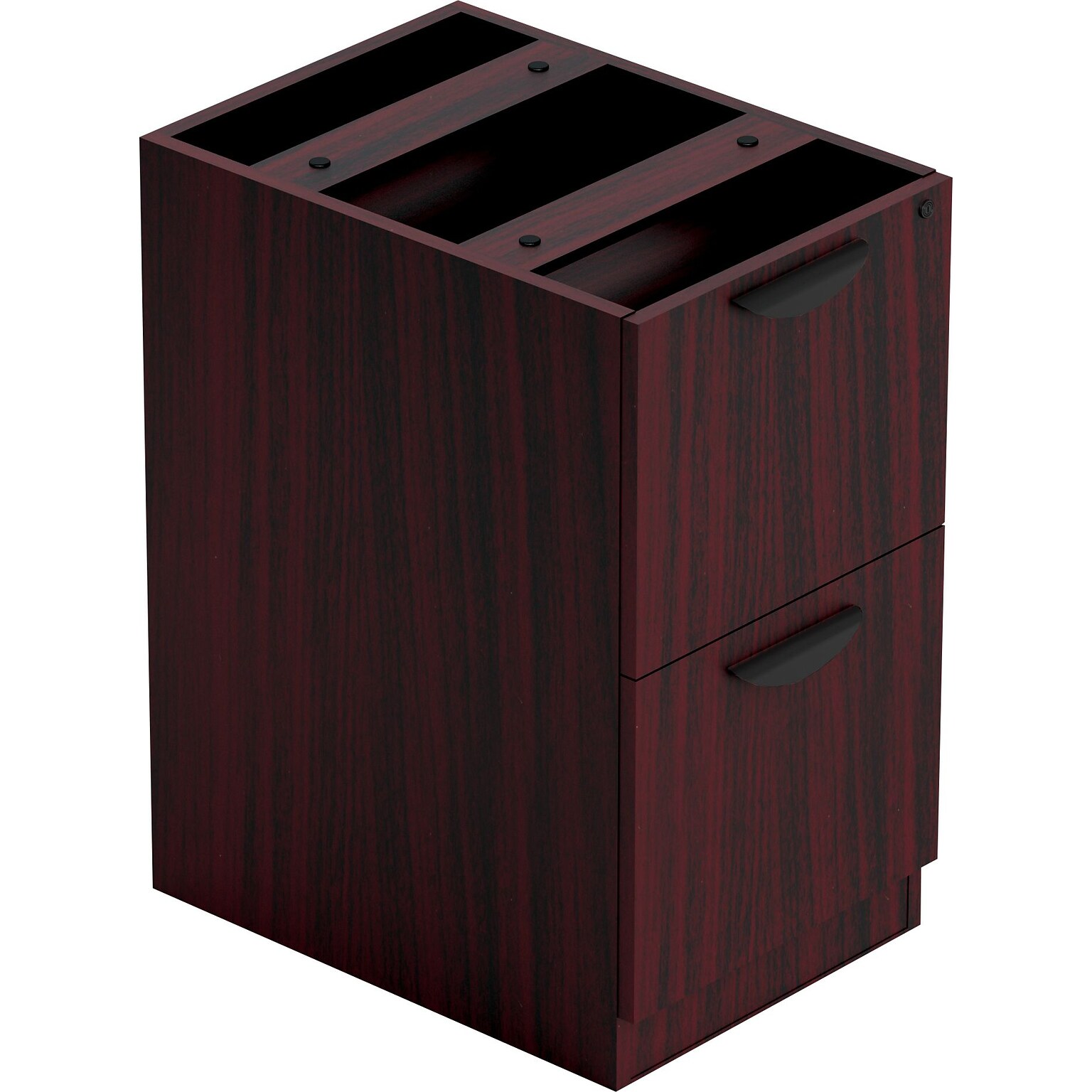 Offices To Go® Superior File Pedestal, American Mahogany (TDSL22FFAML0)