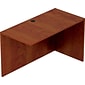 Offices To Go Superior Laminate Desking 48" Reverse Return Shelf for Desks, Dark Cherry (TDSL4824RADC)