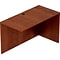 Offices To Go Superior Laminate Desking 48 Reverse Return Shelf for Desks, Dark Cherry (TDSL4824RAD