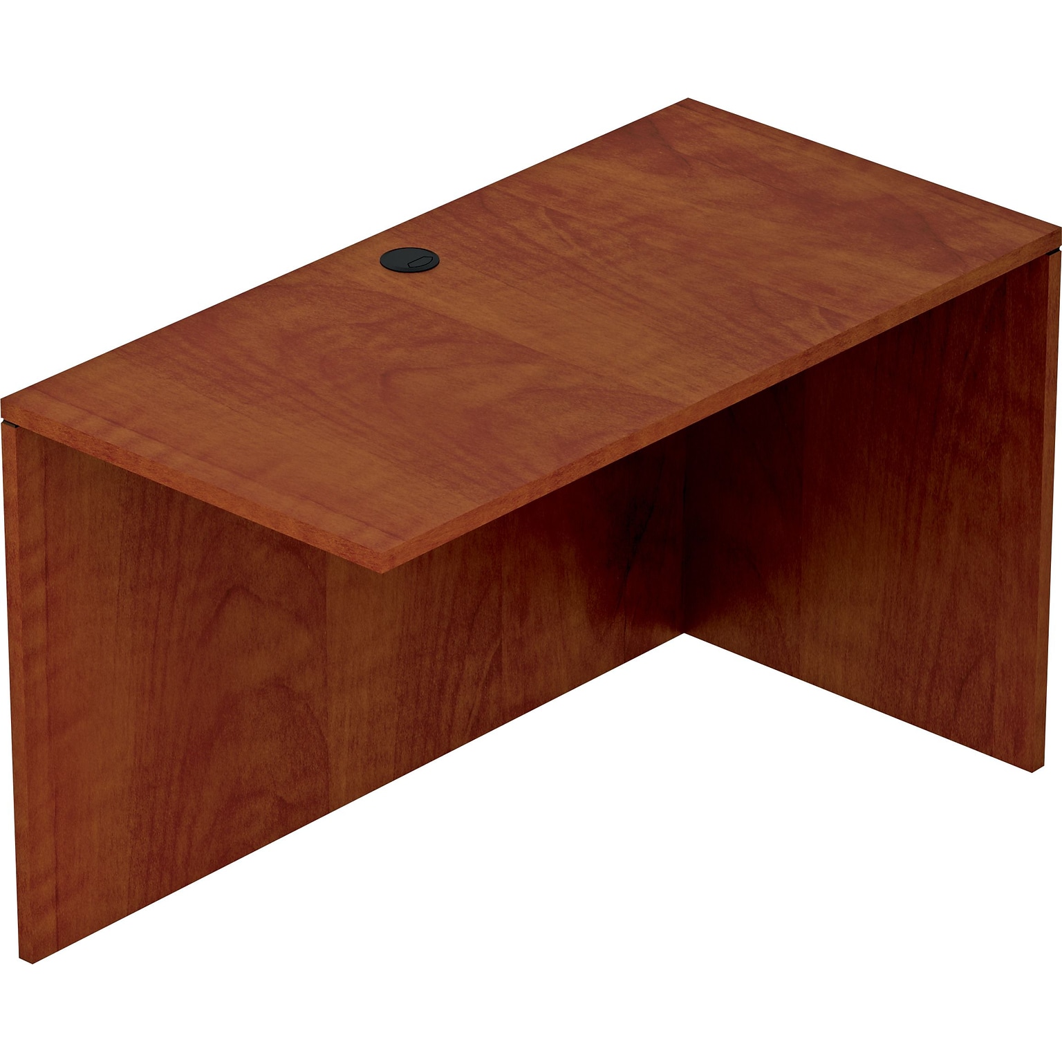 Offices To Go Superior Laminate Desking 48 Reverse Return Shelf for Desks, Dark Cherry (TDSL4824RADC)