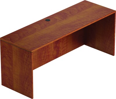 Offices To Go Furniture Collection 66"W Credenza Shell, American Dark Cherry (TDSL6624CSADC)