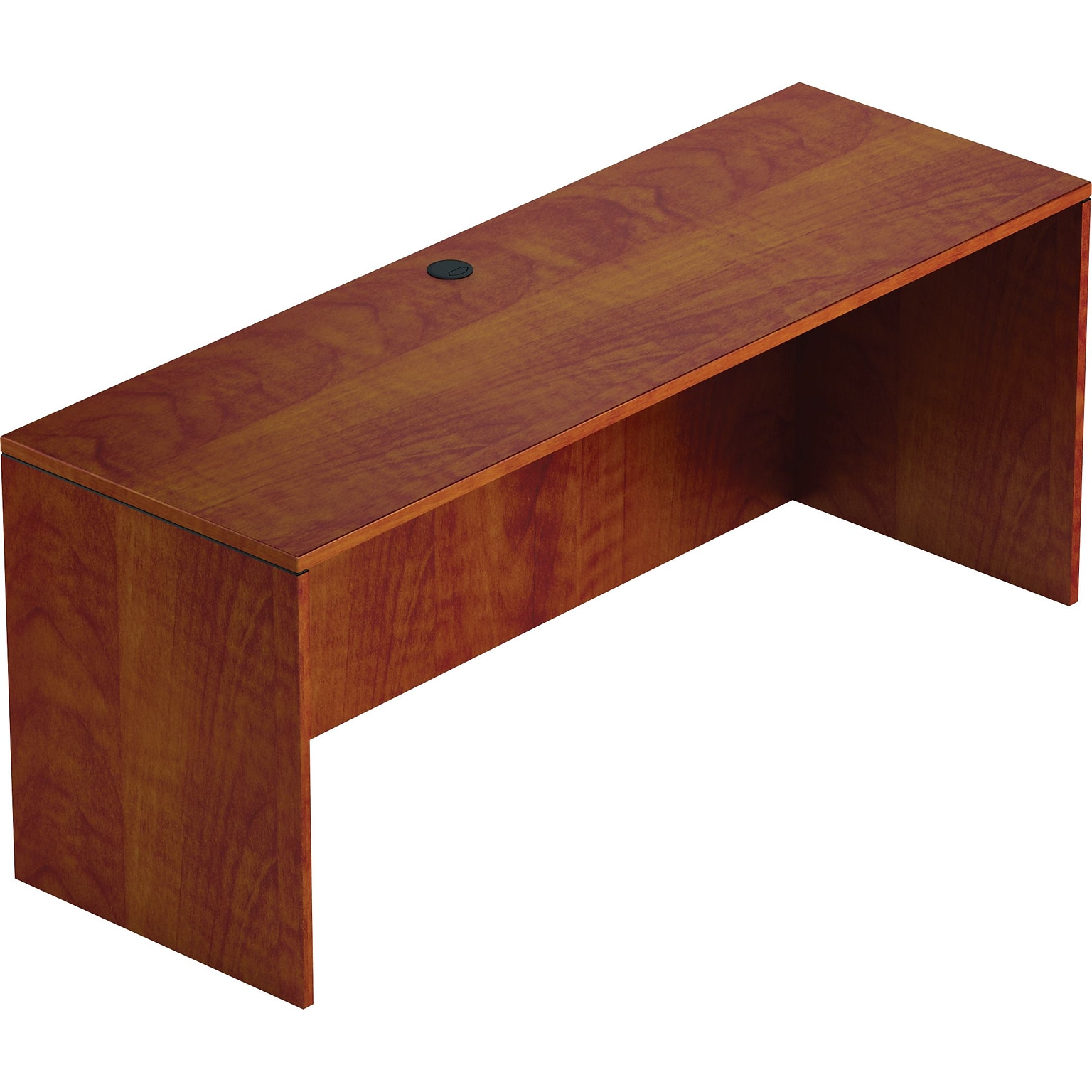 Offices To Go Superior Laminate Desking 71W Credenza Shell, American Dark Cherry (TDSL7124CSADC)