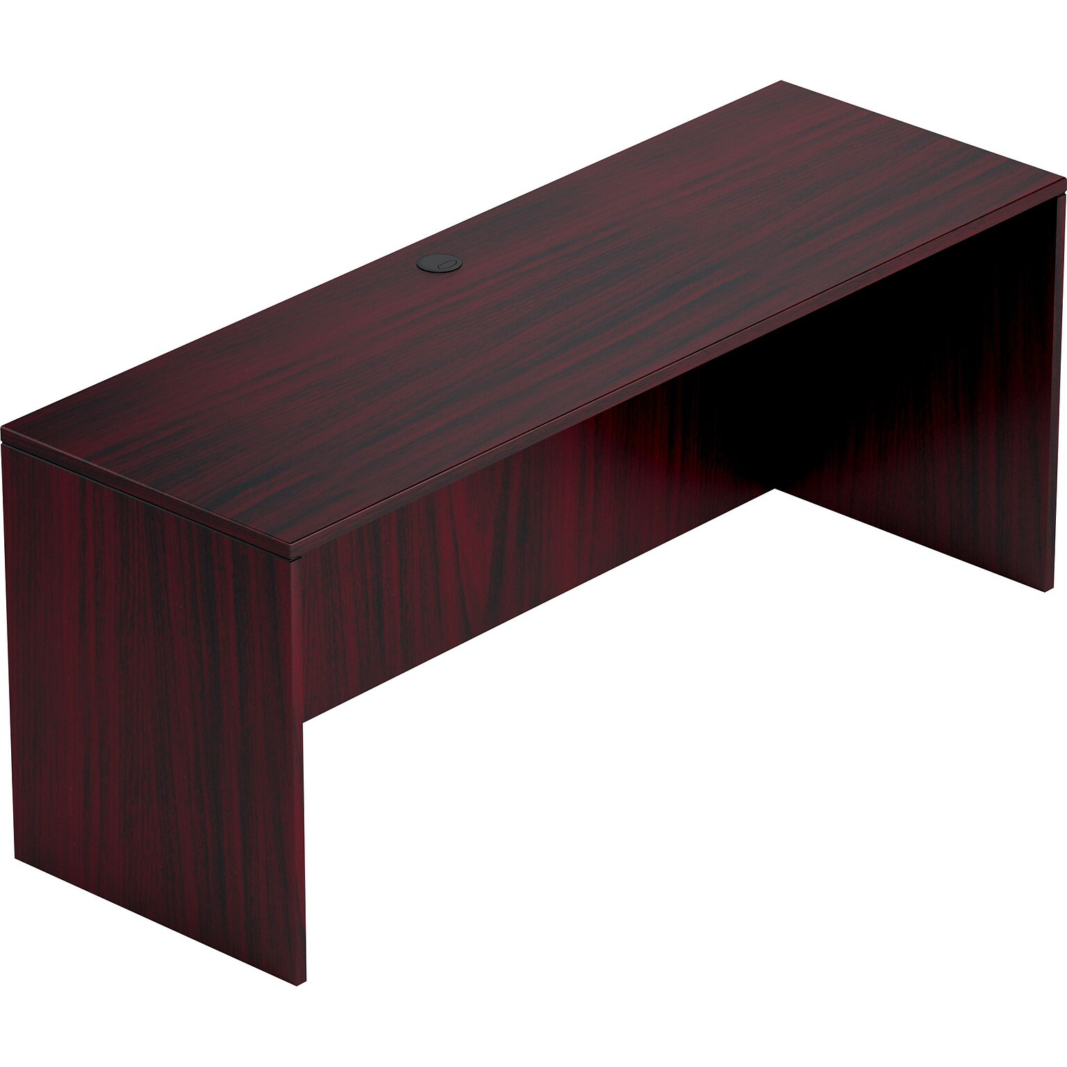 Offices To Go Furniture Collection 66W Credenza Shell, American Mahogany (TDSL6624CSAML)