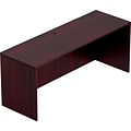 Offices To Go Superior Laminate 71W Desking Credenza Shell, American Mahogany (TDSL7124CSAML)