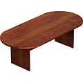 Offices to Go Superior 95 Racetrack Conference Table, American Dark Cherry (TDSL9544RSADC)