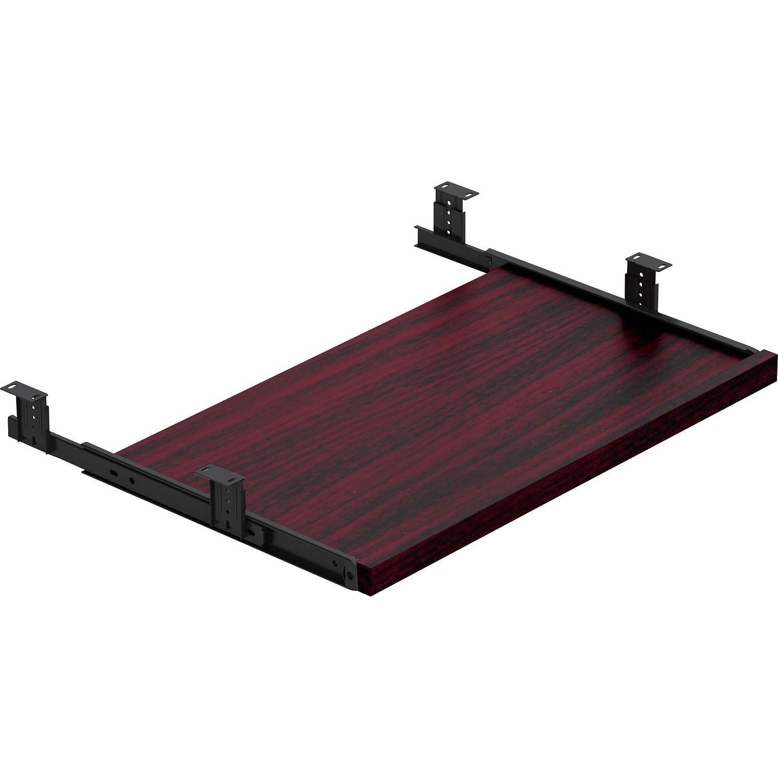 Offices To Go Superior Laminate Desking 22 5/8W Keyboard Tray, American Mahogany (TDSLKBAML)