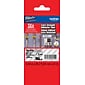 Brother P-touch TZe-S151 Laminated Extra Strength Label Maker Tape, 1" x 26-2/10', Black on Clear (TZe-S151)