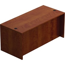 Offices To Go Superior Laminate Rectangular Desk Shell, American Dark Cherry, 29 1/2Hx66Wx30D