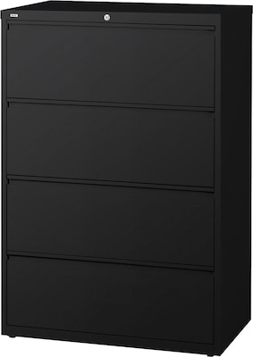 Lorell Lateral Files, Black, 42