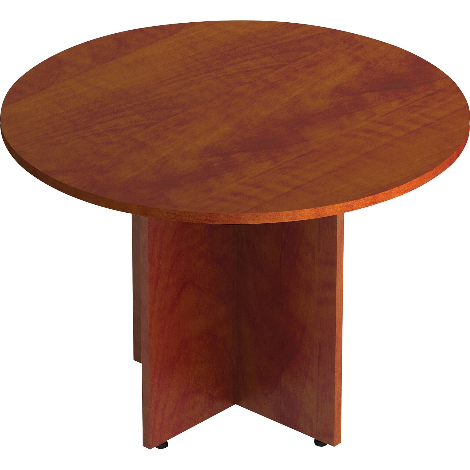 Offices to Go Superior Round Conference Table, American Dark Cherry (TDSL42RADC)