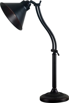 Kenroy Home Amherst Adjustable Desk Lamp, Oil Rubbed Bronze Finish