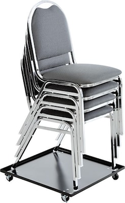 Alera Stacking Chair Dolly, Black (ALESCCART)