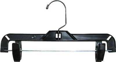 National Hanger 12 Super Heavy Weight Skirt & Slack Hanger, 100/Carton (2611PCBH)