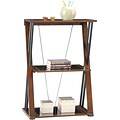 Whalen® Astoria 3-Shelf Bookcase, Brown Cherry