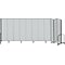 Screenflex® 11-Panel FREEstanding™ Portable Room Dividers, 8H x 205L, Grey