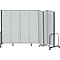 Screenflex® 7-Panel FREEstanding™ Portable Room Dividers, 8H x 131L, Grey