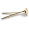 Officemate Brass-Plated Round Head Fasteners, 2-Shank 1/2-Head (OIC99817)