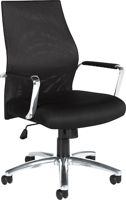 Global® Mesh-Back Manager Chair, Black (OTG11657B)