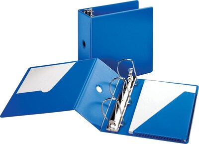 Cardinal SuperStrength Standard 5 3-Ring Non-View Binder, Blue (CRD 11942)
