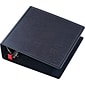 Cardinal EasyOpen Heavy Duty 4" 3-Ring Non-View Binders, D-Ring, Black (14042CB)