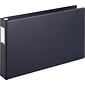 Cardinal EasyOpen 2" 3-Ring Non-View Binder, D-Ring, Black (12132V3)