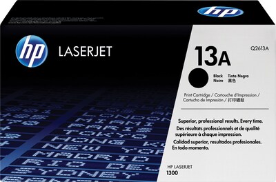 HP 13A Black Toner Cartridge, Standard Yield (Q2613A)