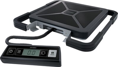 DYMO S100 Digital Shipping Scale Heavy-duty Black Automatic Shut-off 100lb Capacity  (1776111)