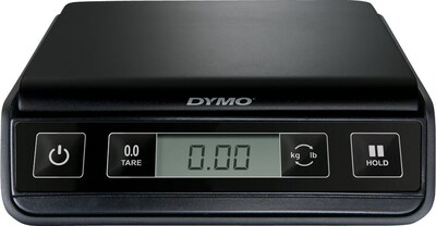 DYMO M3 Digital Shipping Scale Black Battery Operated 3 Lb Capacity (1772055)