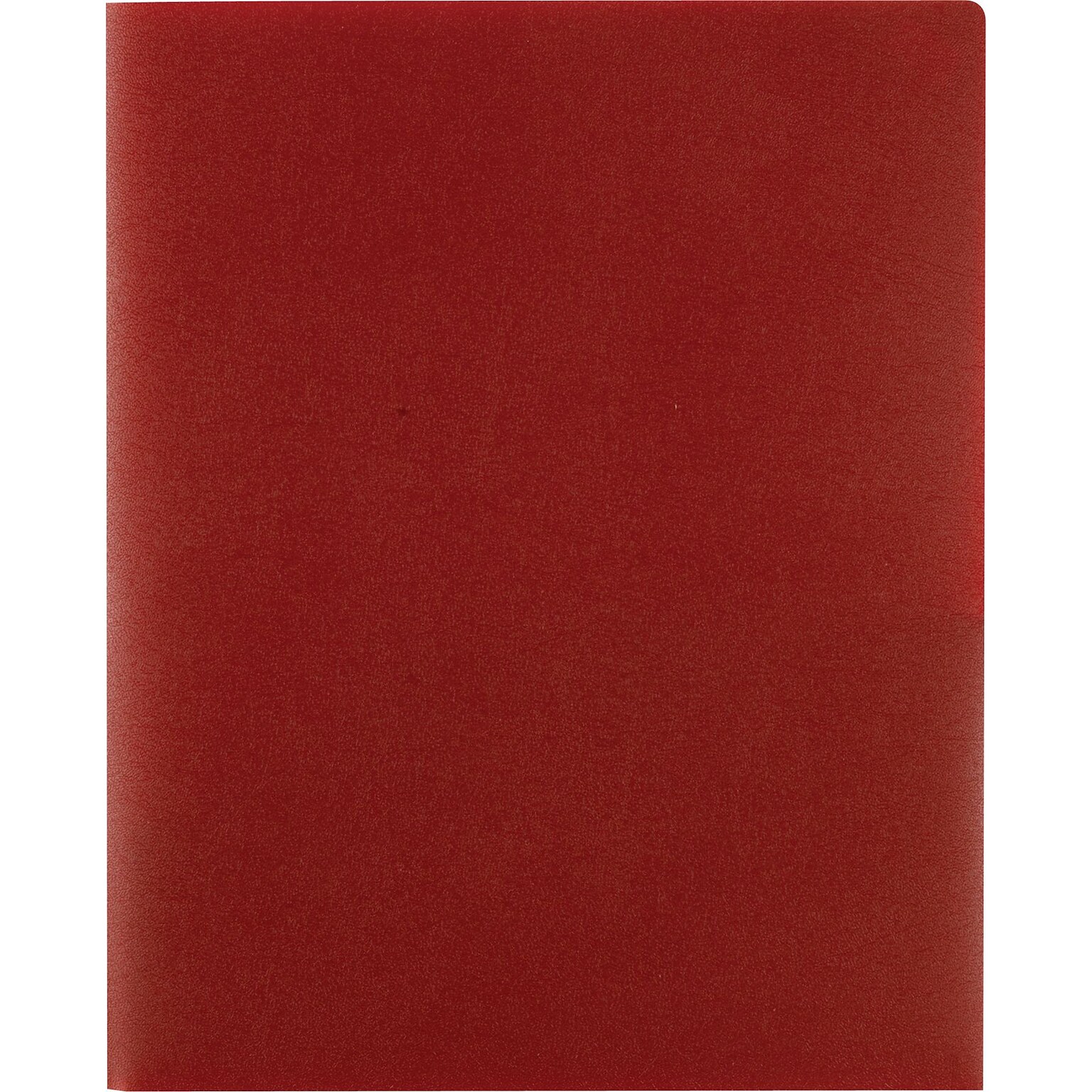 Staples® Two-Pocket Presentation Folder, Burgundy (21636-CC/20634)