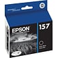 Epson T157 Ultrachrome Photo Black Standard Yield Ink Cartridge