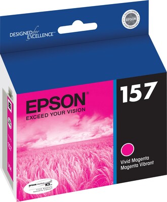 Epson T157 Ultrachrome Magenta Standard Yield Ink Cartridge