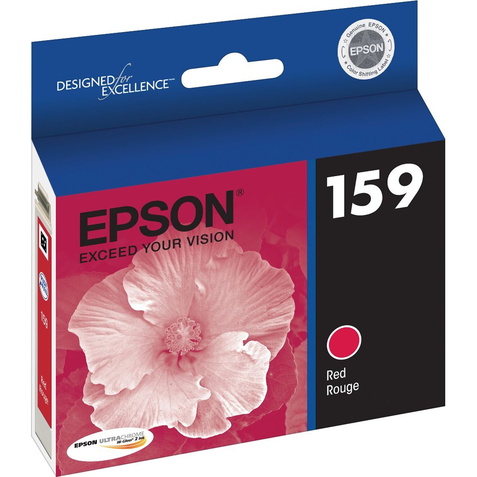 Epson T159 Ultrachrome Red Standard Yield Ink Cartridge