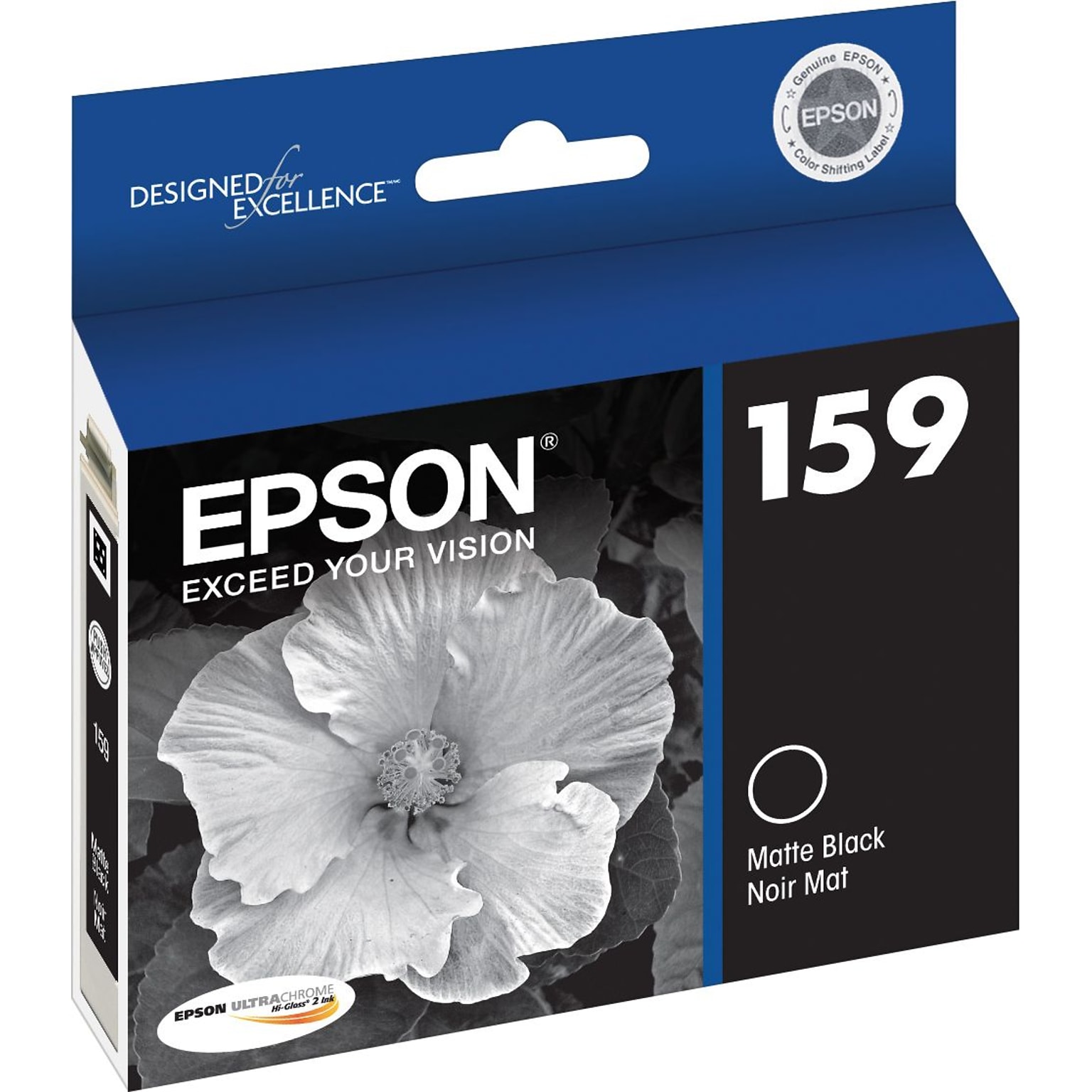 Epson T159 Ultrachrome Black Matte Standard Yield Ink Cartridge