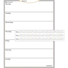 AT-A-GLANCE WallMates Standard Dry-Erase Planning Board, 24H x 18W (AW503028)