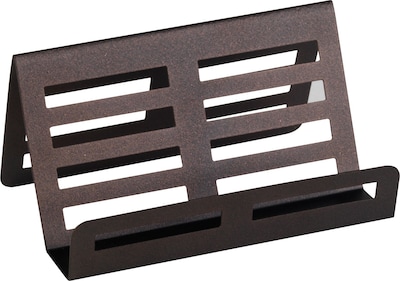 Quill Brand® Punched Metal Business Card Holder (21510)