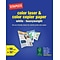 Staples® Premium Laser Paper, 8.5 x 11, 32 lb, 98 Bright, 500/Ream (85047 / 86047)