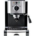 Capresso EC100 Pump Espresso and Cappuccino Machine, Black/Stainless Steel