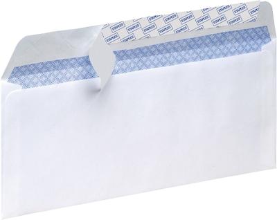 Quality Park Self Seal #10 Window Envelope 4-1/8 x 9-1/2, White, 2500/Carton (34050)