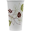 Dixie Pathways Poly Paper Cold Cups, 16 oz., White, 50/Pack (16PPATH)