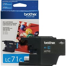 Brother LC71CS Cyan Standard Yield Ink Cartridge