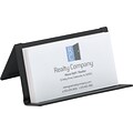 Quill Brand® Brushed Metal Business Card Holder