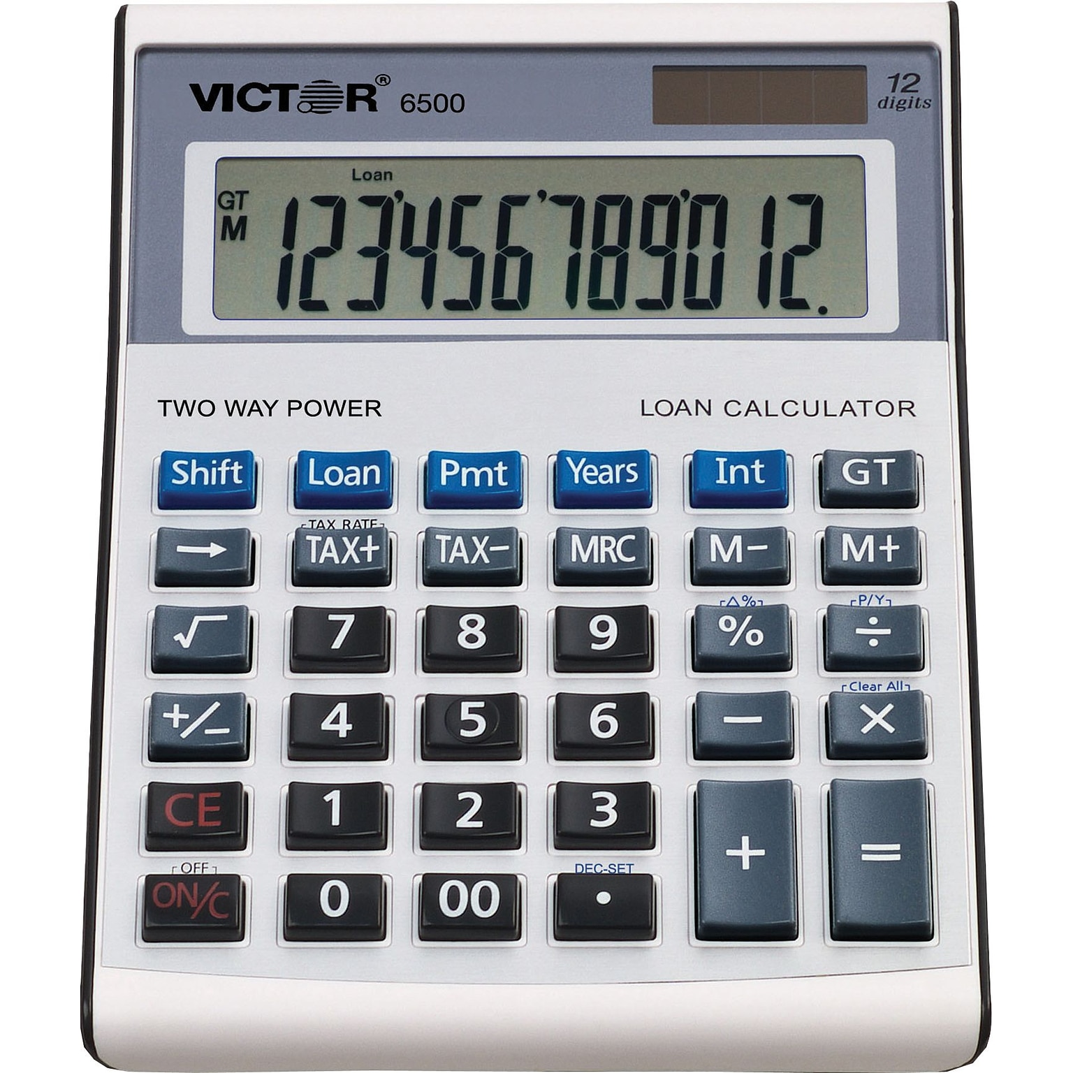 Victor Technology 6500 Executive Desktop Financial Calculator, With Loan Wizard