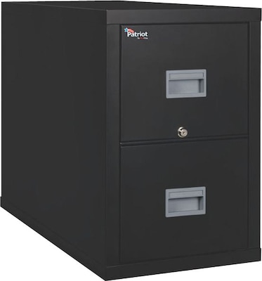 FireKing 2 Drawer Vertical File Cabinet, Legal (2P2131CBLI)
