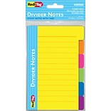 Redi-Tag® Divider Notes with Tabs, Assorted Colors, 60/Pk