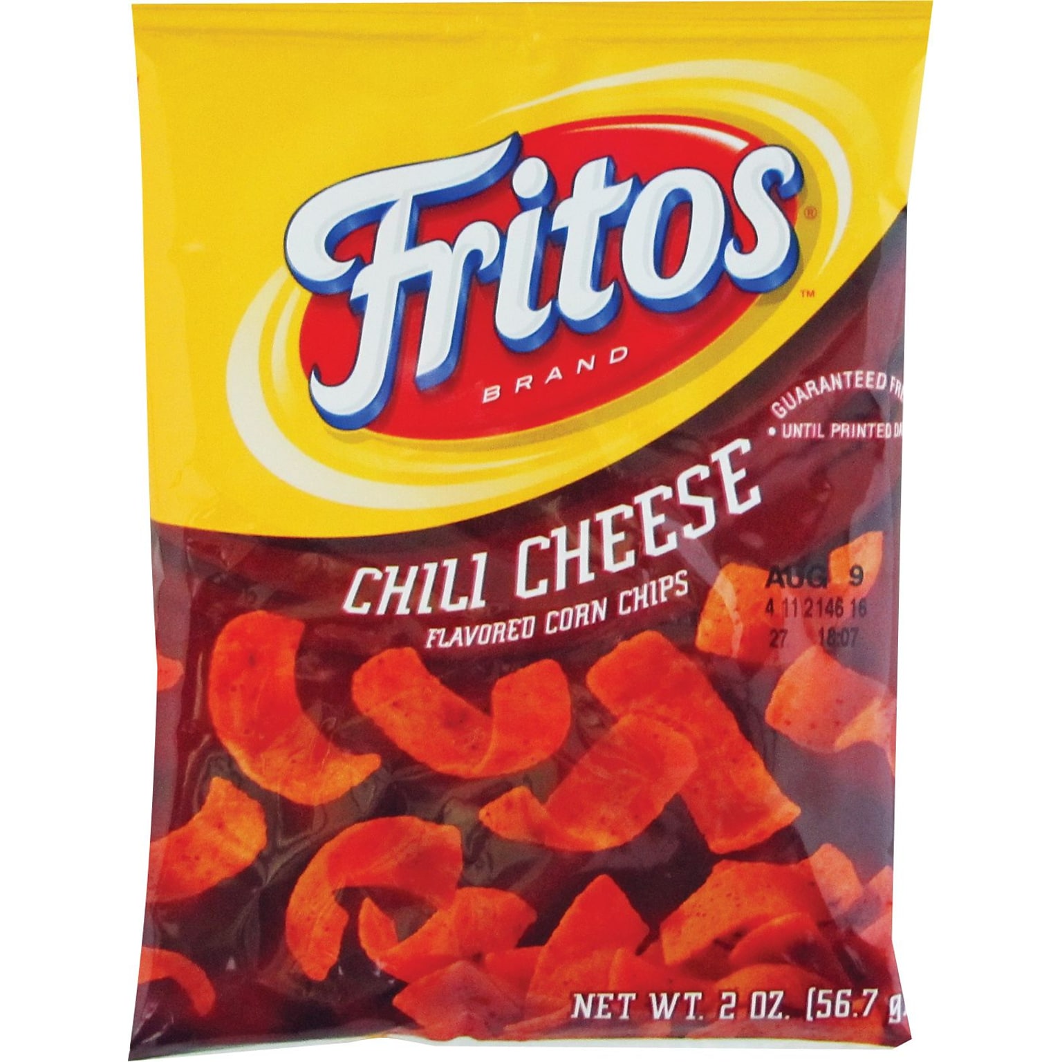 Fritos Chili Cheese Corn Chips, 2 oz., 64 Bags/Pack (FRI44354)